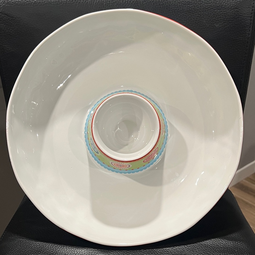 222 Fifth Sombrero Chip and Dip Dish